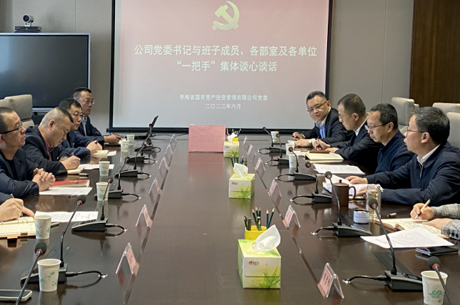 談心談話敲警鐘 壓實(shí)責(zé)任促擔(dān)當(dāng)——青海國投黨委書記與班子成員、各部室及司屬各單位主要負(fù)責(zé)同志開展集體談心談話