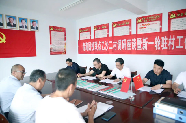 青海國投黨委書記、董事長赴聯(lián)點(diǎn)村調(diào)研鄉(xiāng)村振興工作